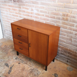 Vintage klein dressoir  jaren 70 lades