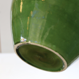 Vintage vaas groot groen