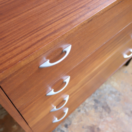 Vintage ladekast teak jaren 70
