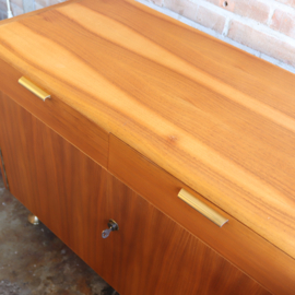 Vintage dressoir tv meubel patijn rond