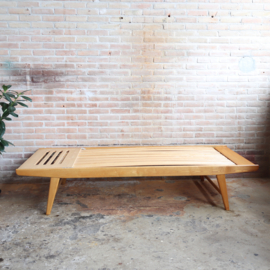 Vintage daybed licht essen hout Holma swiss