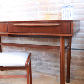 Vintage kaptafel inklapbaar spiegel