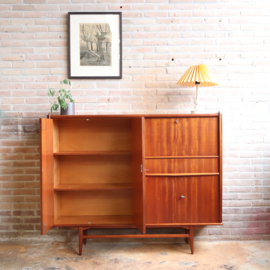 Vintage dressoir kast jaren 60 70 highboard