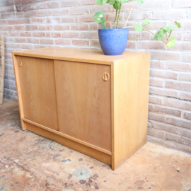 Vintage Deens dressoir jaren 70 licht hout