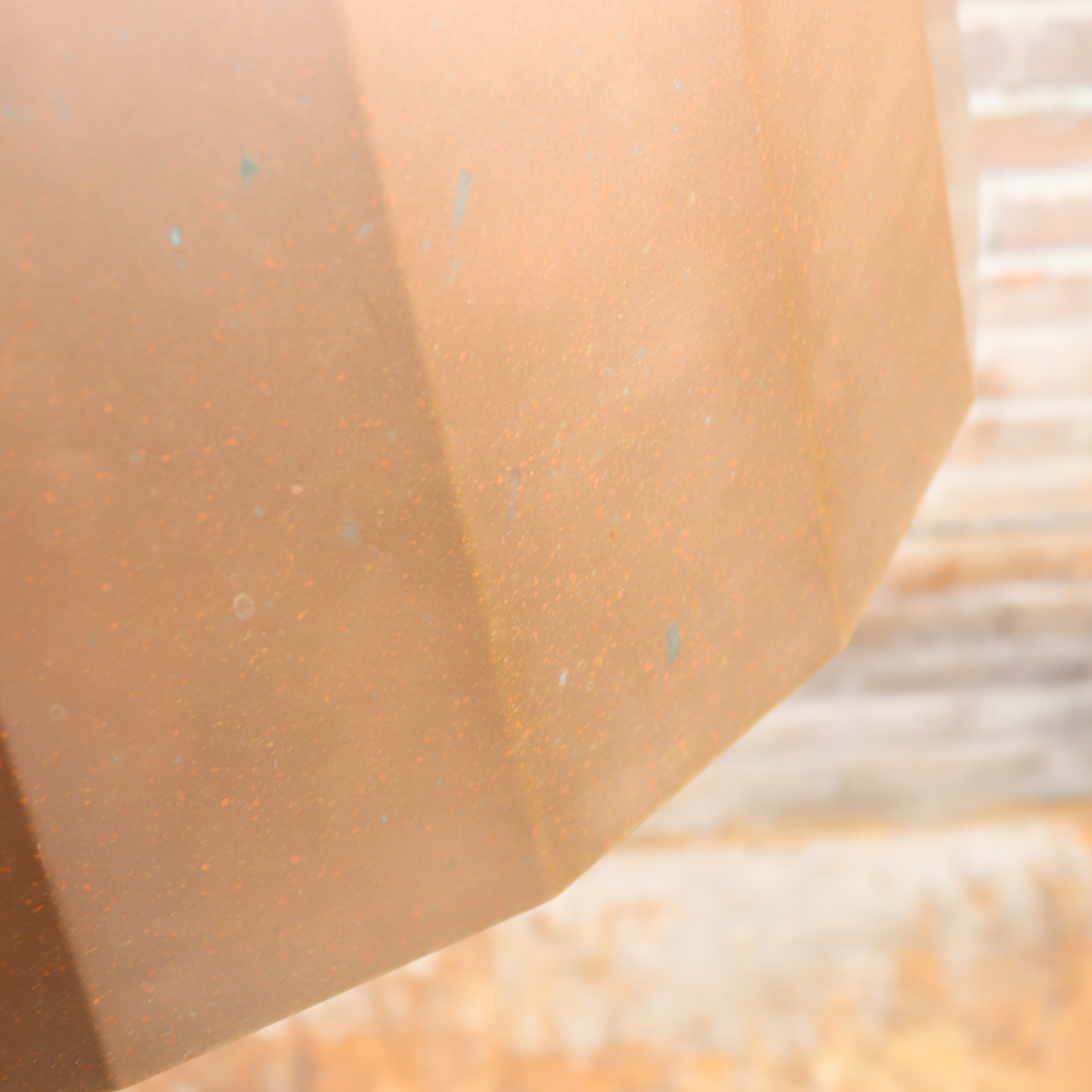 Design lamp Piet Hein Eek koper plisse hanglamp