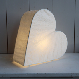 Vintage lamp papier hartjes vorm ikea jaren 90