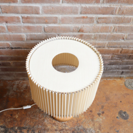 Vintage lamp hout zweeds licht hout groot