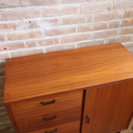 Vintage klein dressoir  jaren 70 lades