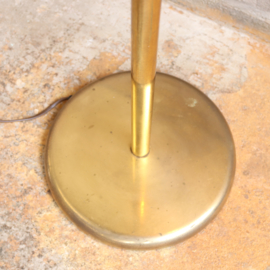 Vintage messing vloerlamp