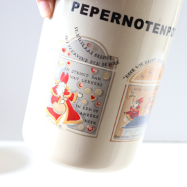 Vintage grote pepernoten pot