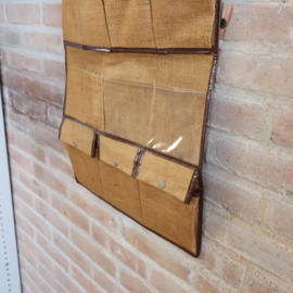 Vintage wand organizer jute