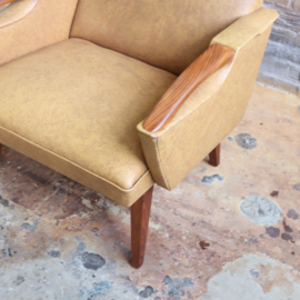 Vintage fauteuil jaren 60 skai