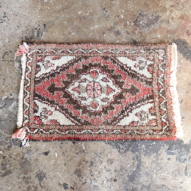 Vintage pers tapijt  ''deurmat''