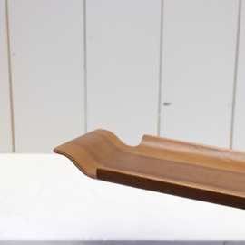 Vintage dienblad plywood teak impala