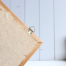 vintage prikbord juten