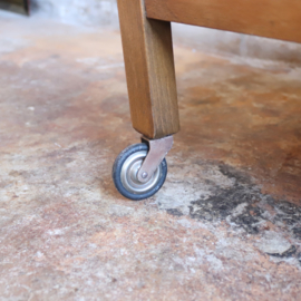 Vintage theewagen trolley hout