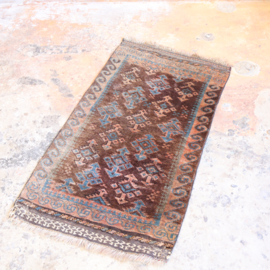 Vintage perzisch tapijt   116 x 58
