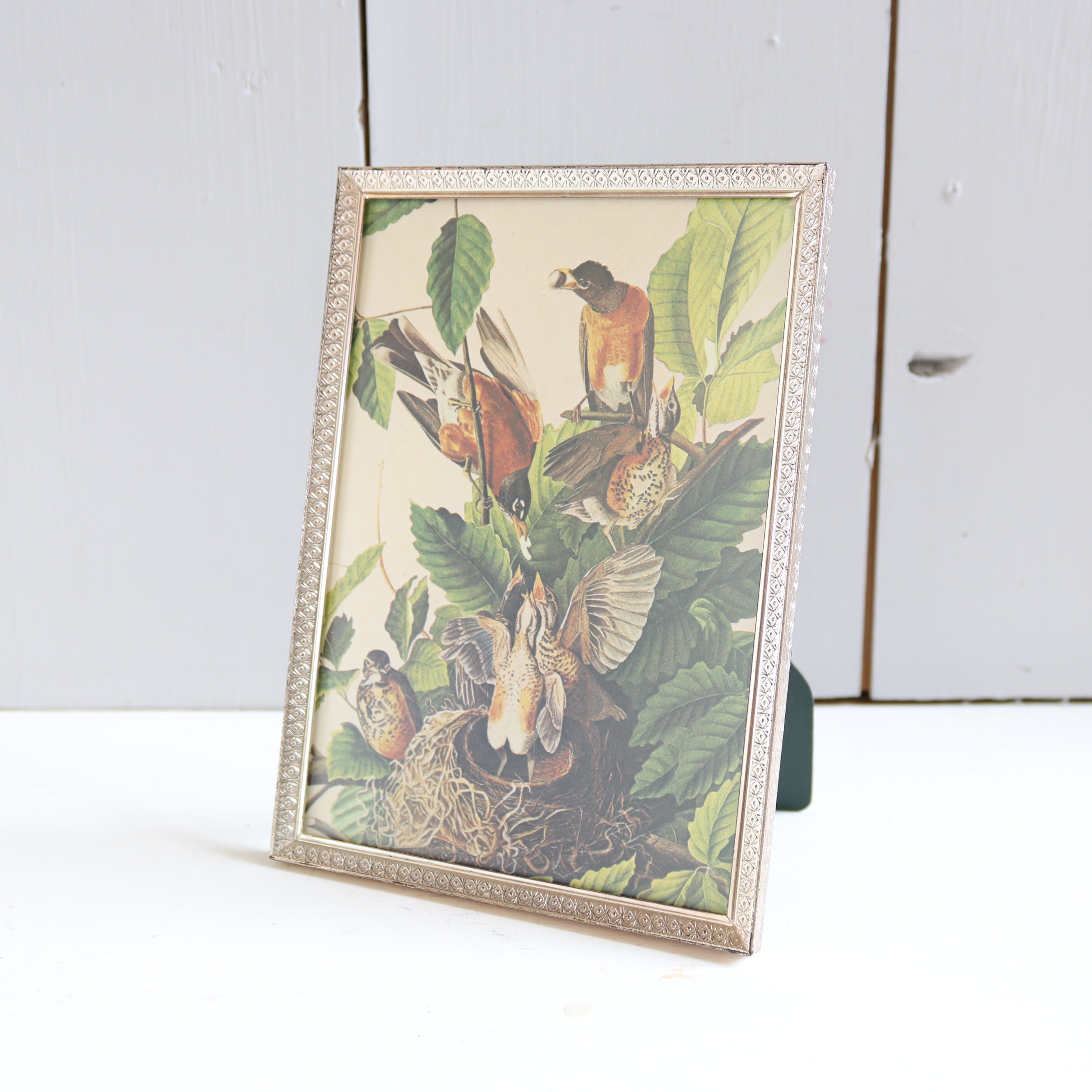 Vintage fotolijst zilver kleur