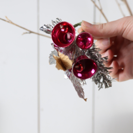 Vintage kerst ornamenten/ ballen
