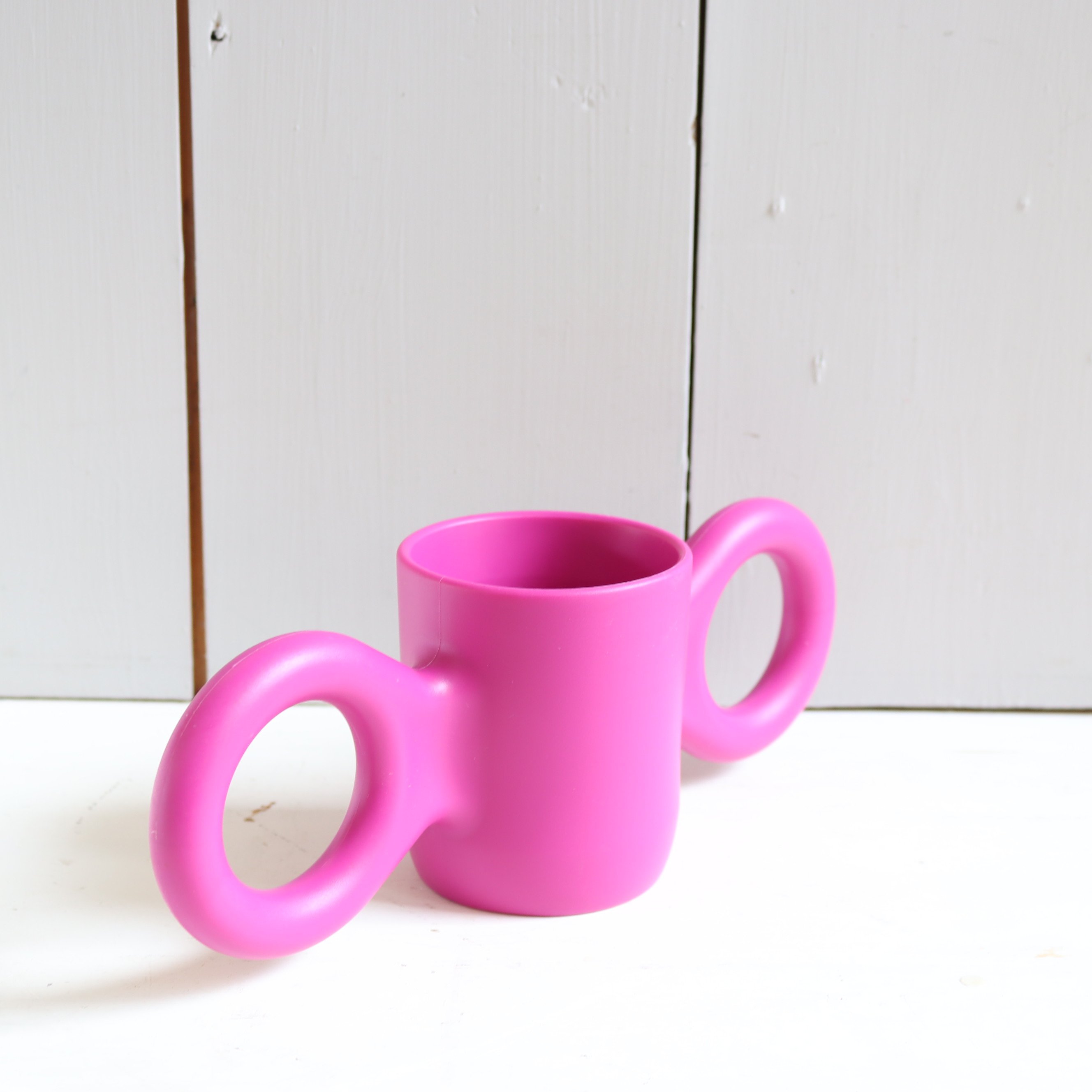 Domoor beker richard hutten roze
