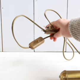 Schilderij lamp messing