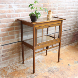 Vintage theekastje glas