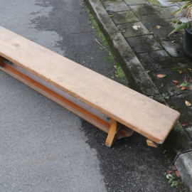 Vintage houten gymbank
