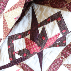 vintage patchwork sprei quilt