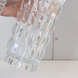 Vintage vaas glas Italy