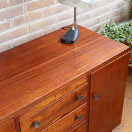 Vintage dressoir hout zwart