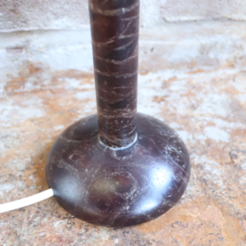 vintage albast natuursteen mushroom lampje