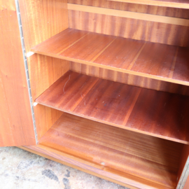 Vintage kledingkast jaren 60 70 3 deur