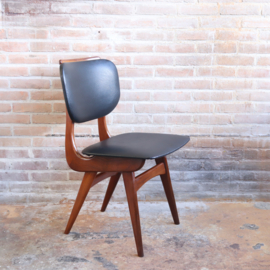 Vintage eettafel stoel Louis van Teeffelen