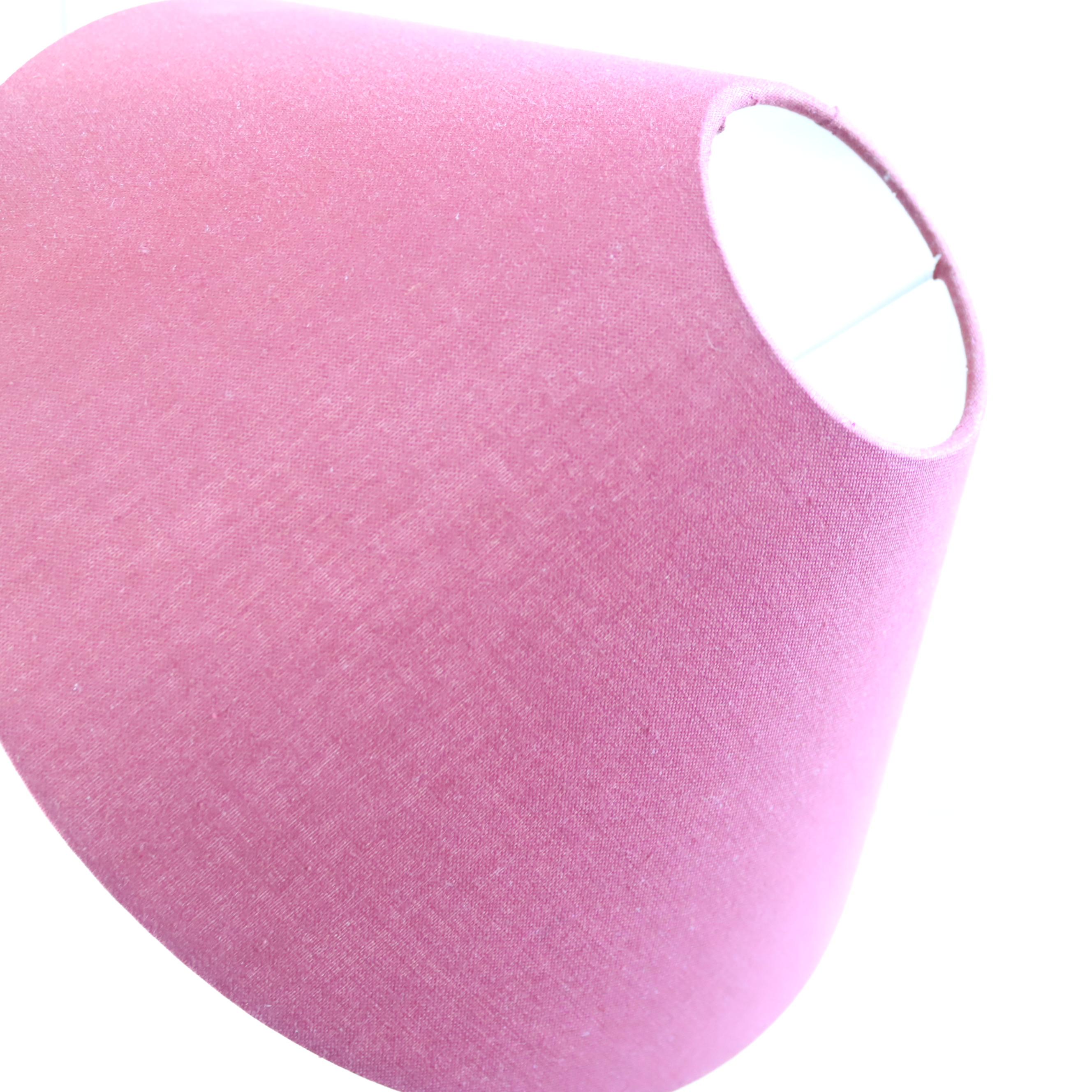 Vintage keramiek lamp roze