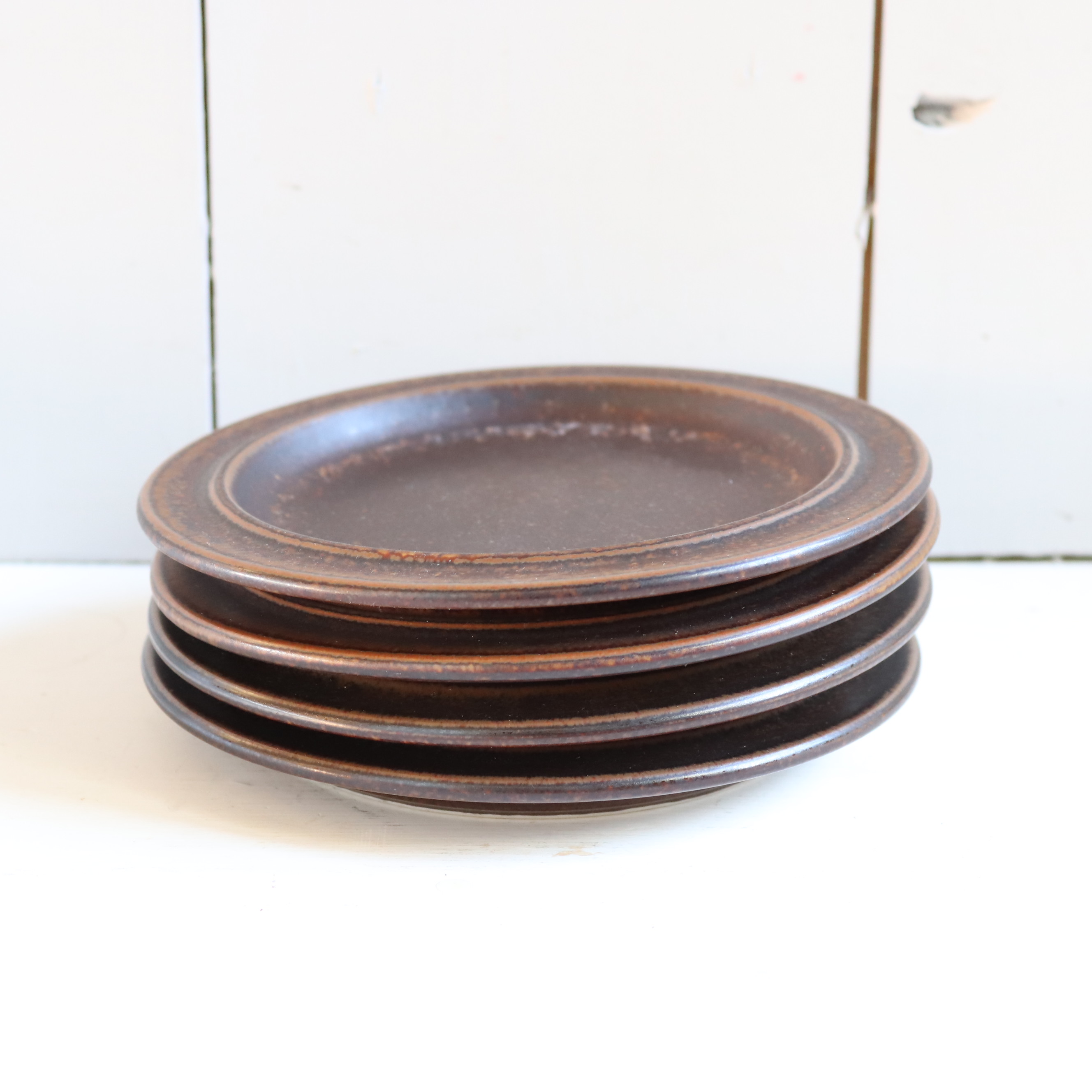 Vintage gebaksbordjes 70s Arabia Finland