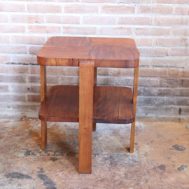 Vintage bijzettafel Amsterdamse school jaren 30 Art deco