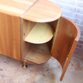 Vintage dressoir tv meubel patijn rond