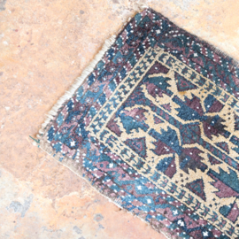 Vintage tapijt 'deurmat''