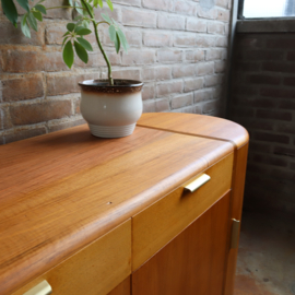 Vintage dressoir tv meubel patijn rond