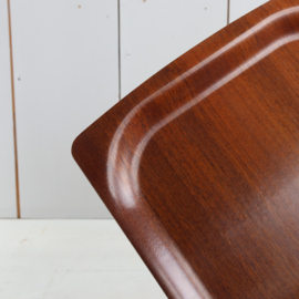 Vintage dienblad plywood