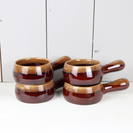 Vintage schaaltjes met steel