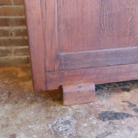 Vintage highboard dressoir kast country oud jaren 30 brutalist