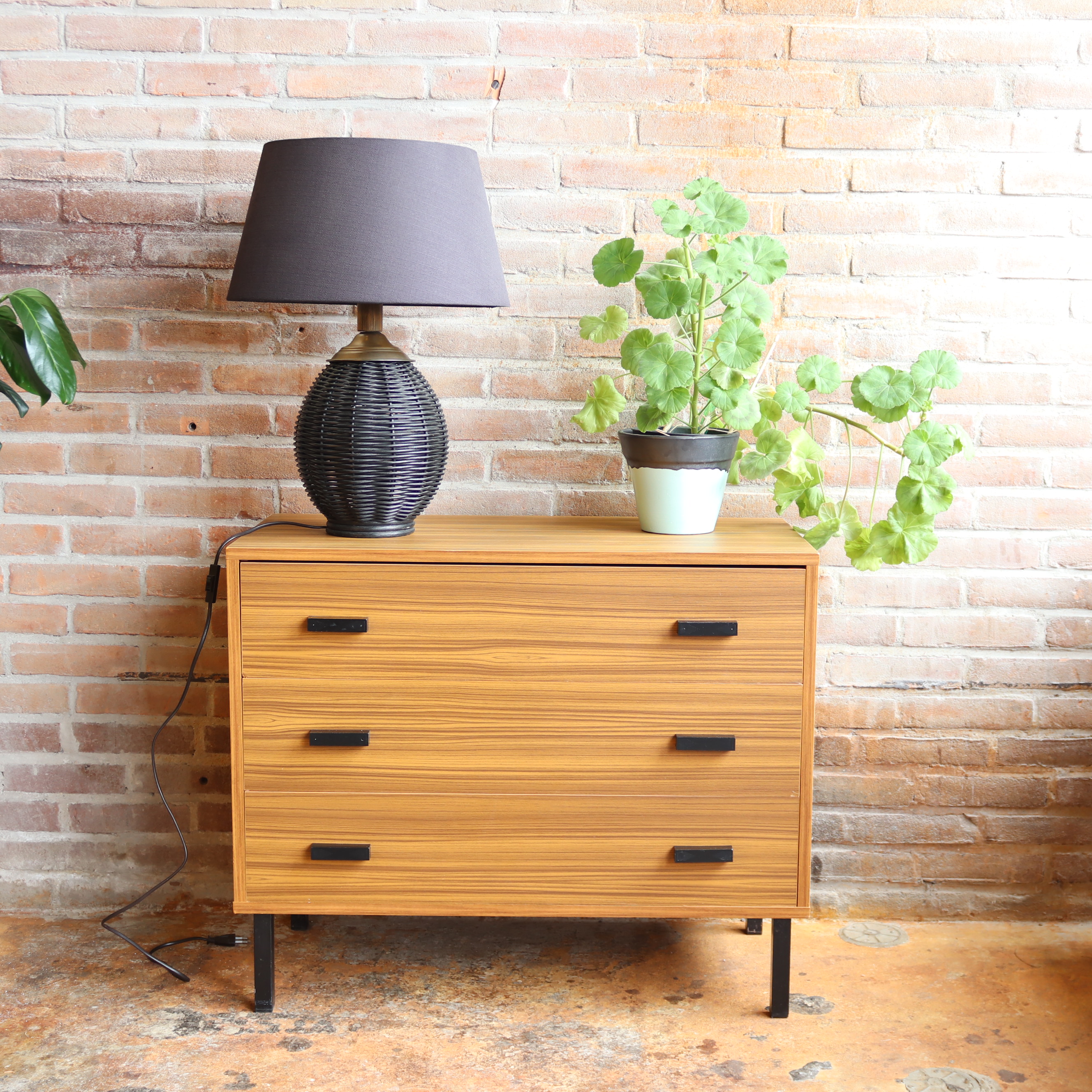 Vintage ladekast jaren 60 70 formica