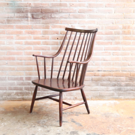 Vintage spijlen fauteuil Lena Larsson Nesto Pastoe