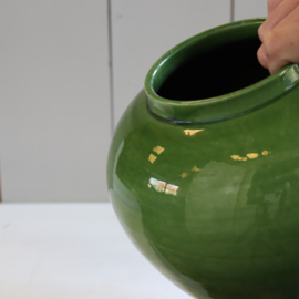 Vintage vaas groot groen