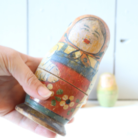 Vintage matroesjka poppen