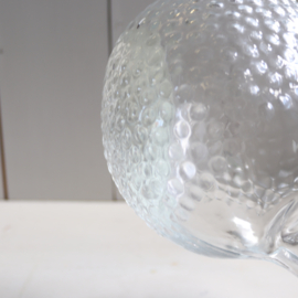 Vintage 70s glas hoofd