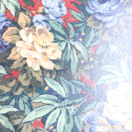 vintage dienblad bloemen