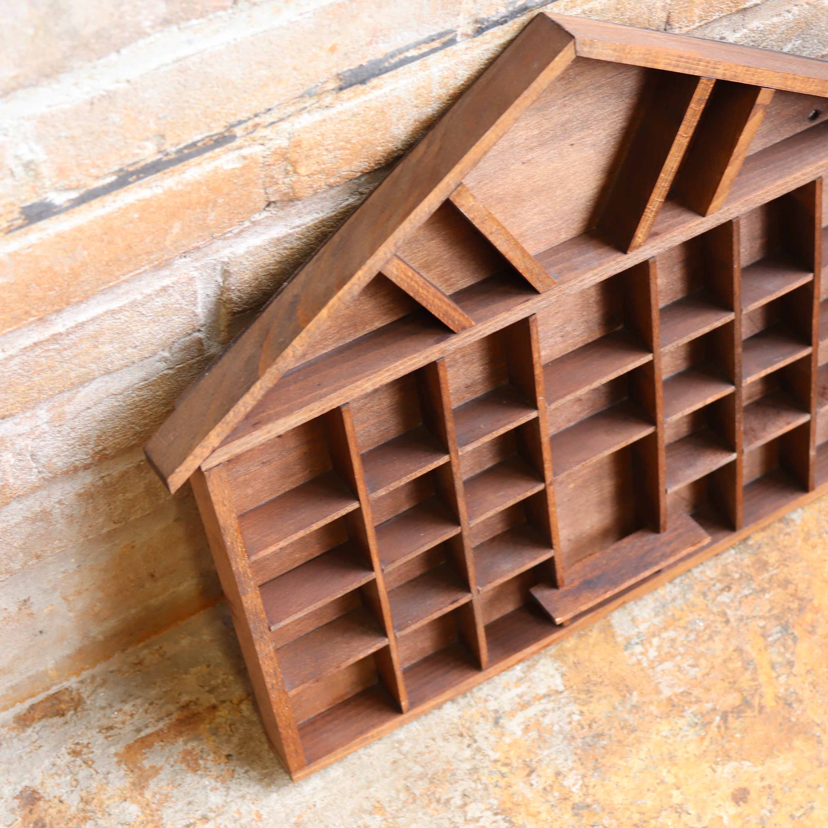 vintage letterbak huis