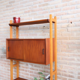 Vintage simplalux wandsysteem rek